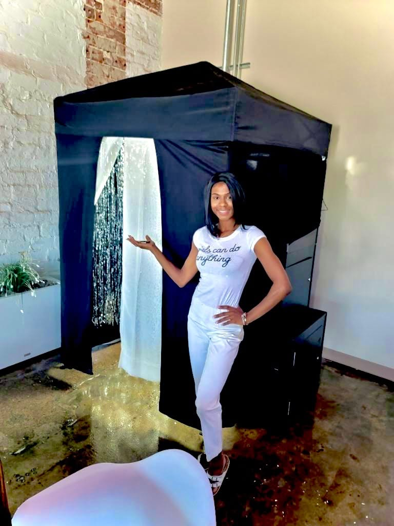 Countryside Photo Booth at an event
